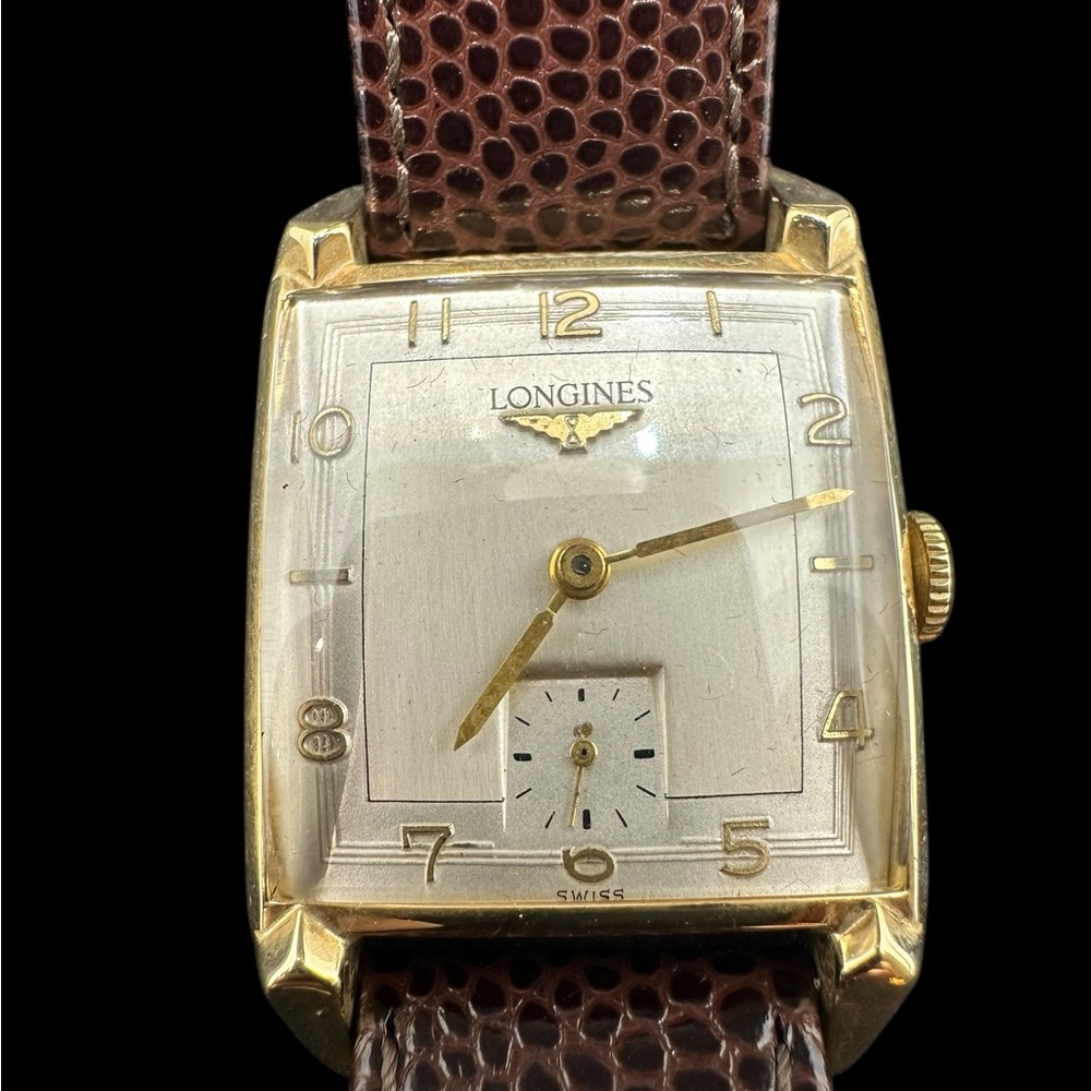 Vintage Longines watch solid 14K Gold in flawless condition
